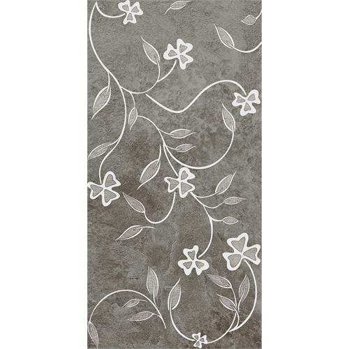 کاشی جت پرینت سورن خاکستری گل ایرانا